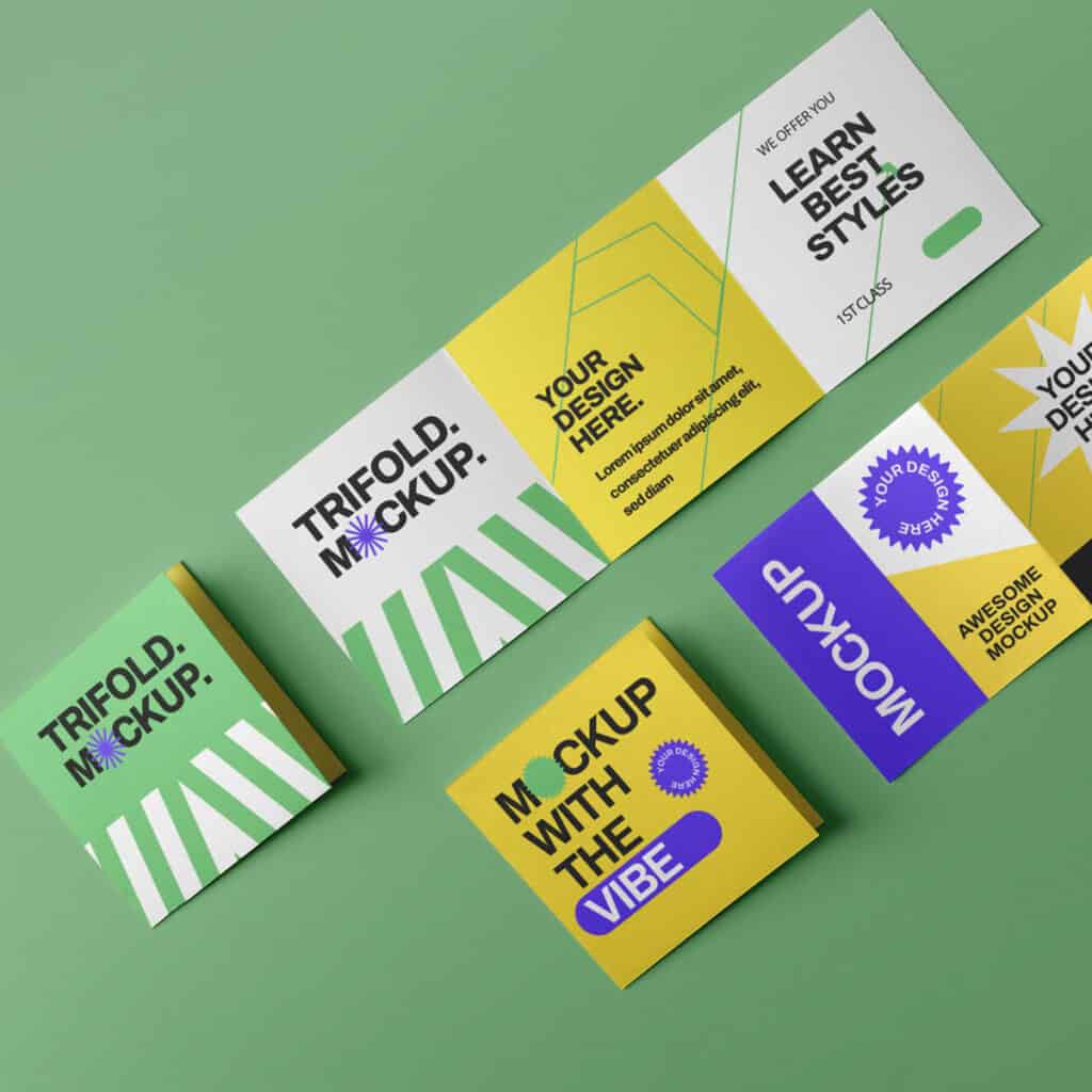 leaflets and flyers