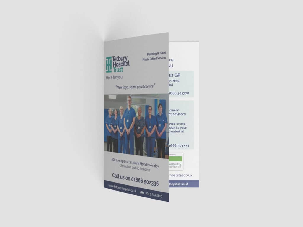 Folded leaflets stroud